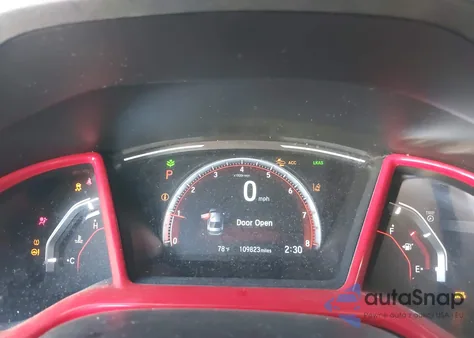 2019 Honda Civic Sport z USA, uszkodzony, nr VIN 2HGFC2F8XKH512861